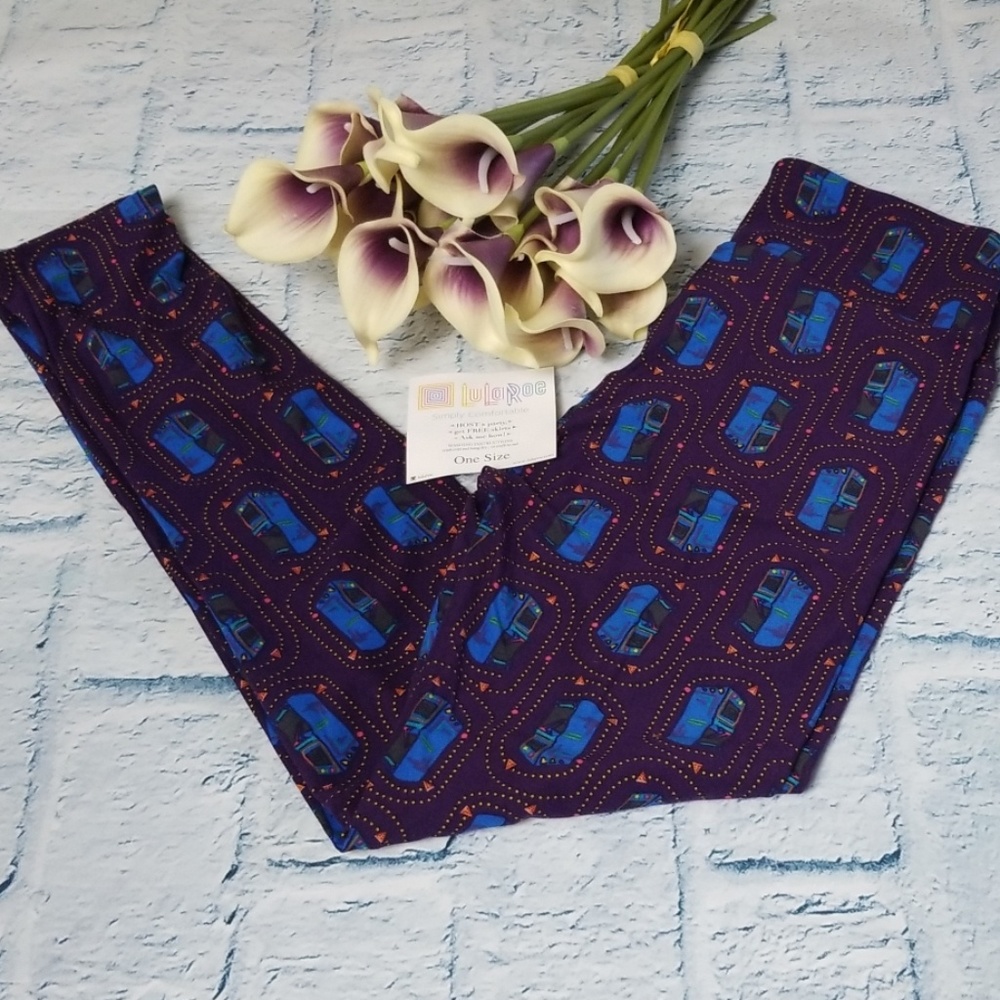 NWT LuLaRoe OS Unicorn Pac-man Leggings